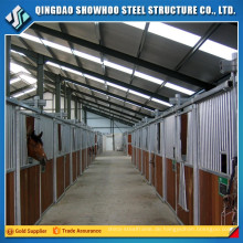 Low-Cost-Stahl-Struktur Vorgefertigte Barn Horse Stable